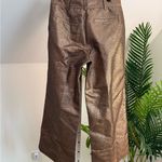 Madewell Emmett Wide-Leg Crop Pants in Metallic 26 Photo 4