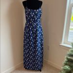 J.Crew Blue and White Floral Maxi Dress Photo 4