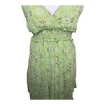 Jordache Y2K Fairycore Green Smocked Mini Dress Photo 1