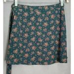 American Eagle Mini Floral Skirt (405) Green Photo 7