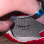 Stylish Red Women's Sneakers Size 6 Photo 5