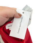 Lovers + Friends  Viana Top Red Long Sleeve‎ Cut Out Neckline Size XS Photo 10