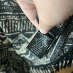 Antthony Black and Tan Cardigan Sweater Shawl Size XL Photo 4