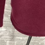 PINK - Victoria's Secret Victoria Secret Pink Burgundy Half Zip Photo 2