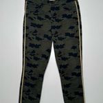 L'Agence L’ AGENCE Margot High Rise Camo with Gold Stripe Skinny Jeans Size 28 Photo 2