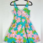 Lilly Pulitzer  Lexington Fit & Flare Mini Dress in Shorely Blue Mojo Size 0 Photo 3