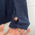 Athleta  Navy Blue Long Sleeve Sweatshirt Size M Photo 3