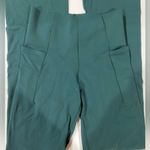 Aerie  bootcut high rise green leggings small Photo 3