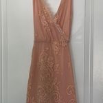 Lovers + Friends Pink Saba Lace Crochet Mini Lace Dress Size Small Photo 2