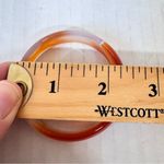 Vintage Orange White Agate Bracelet Estate Jewelry Photo 2