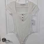 SO NWT Juniors' ® Henley Pointelle Bodysuit Photo 1