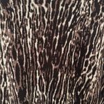 Chico's Open Cardigan Sweater Size 3 XL Animal Print Collar Knit Long Sleeve Photo 4