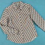 Boden USA Boden Cotton Classic Milkshake Toucan Tile Button Down Shirt Photo 4
