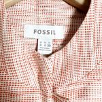 Fossil  NEW Tori Burnt Henna Crop Jacket Size 0 Photo 1