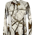 Realtree  APC 1/4 Zip Forest Camouflage Long Sleeve Performance Top Small Photo 0