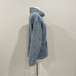 Eddie Bauer Grey Sherpa Cowl Neck Pullover Medium Photo 4