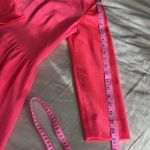 Vintage• EUC•1970’s Neon Pink Shimmer Dress•sz S/4/6 Photo 13