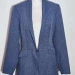 Reed Hill Vintage Blue Equestrian Day Coat Size 10 Blue Womens Equestrian Jacket Photo 2