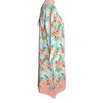 CABANA LIFE Cayman Print 3/4 Sleeve UPF 50 Shift Dress Size M Swim Cover Beach Size M Photo 2