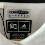 Adidas A11 Women’s ClimaLite Flex Pique Golf Polo Shirt – Size 2XL White Photo 2