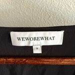 We Wore What Black Ruffled Tiered Plunge Sundress Photo 5