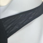 BCBGeneration Little Black Dress Sweetheart Neckline Colorblock Trim Size 10 Photo 5