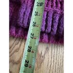 Eddie Bauer  Open Cadigan Size S Maroon Long Sleeve Open Front Knit Pockets Photo 8