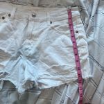 American Eagle Y2K  90s Boyfriend Denim Shorts Distressed White Women’s 6 Summer Photo 13