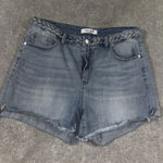 Judy Blue  Naomi Braided‎ Waist shorts light wash - 2xl Photo 0