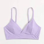 Romwe Lavender Wrap Bikini Top Photo 0