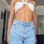 white tie front bikini top Photo 1