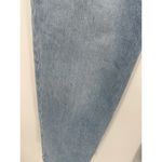 Madewell Slim Wide Leg Full Length Denim Jeans Women 26 Light Wash Cotton Blend Photo 3