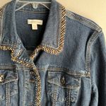 Coldwater Creek Y2K Feel Jean Jacket with Tweed Trim Size 18 Photo 2