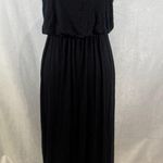 Lush Clothing Lush black jersey knit maxi dress size medium Photo 0