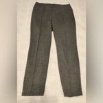 Nine West Women’s leggings - Large - charcoal gray w/tiny herringbone pattern Photo 1