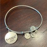 ALEX AND ANI  charm bangle bracelet, silver toned Photo 1