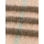 Burberry  London‎ Pink Cashmere Scarf Check Plaid Fringe England Photo 3