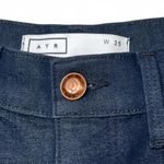 AYR NWOT! All Year Round THE BEAT Y2K Navy Wide Leg Jeans Sz 25 Barrel Leg BOHO Photo 7