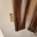 Lane Bryant  brown high rise leggings with ankle zippers size 18 Photo 1