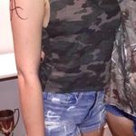 Merona Crop Camo V-Neck Tank Photo 2