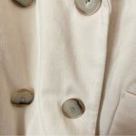 Madewell  Undyed Padded Blazer Jacket in Natural Photo 4