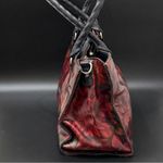 Patricia Nash Leather Primrose Satchel Rustic Mums Floral Shoulder Bag NO STRAP Photo 1