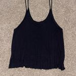Lush Clothing Lush Black Flowy Tank Top Photo 2