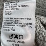 Woolrich 1/4 Zip Pullover Sweater Womens L Winter White Heather Ramie Wool NEW Photo 12