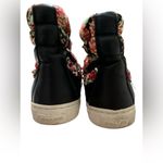 Coach  High Top Pointed Toe Floral Sneaker All Leather Photo 1