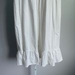 Brandy Melville  Dress White Cotton Boho Lagen Beach‎ Vacation One Size Photo 7
