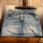 Princess Polly  Denim Mini Skirt Photo 1