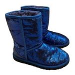 UGG  Royal Blue Sequin Sparkle Boots Photo 0