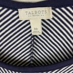 Talbots Talbot’s Pieced Navy and White Striped Tank Maxi Dress Size Petite Medium Photo 3
