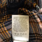 Jessica Simpson  Jenna Womens Boho Hi-Lo Plaid Notch-Neck Pullover Top Small Photo 9